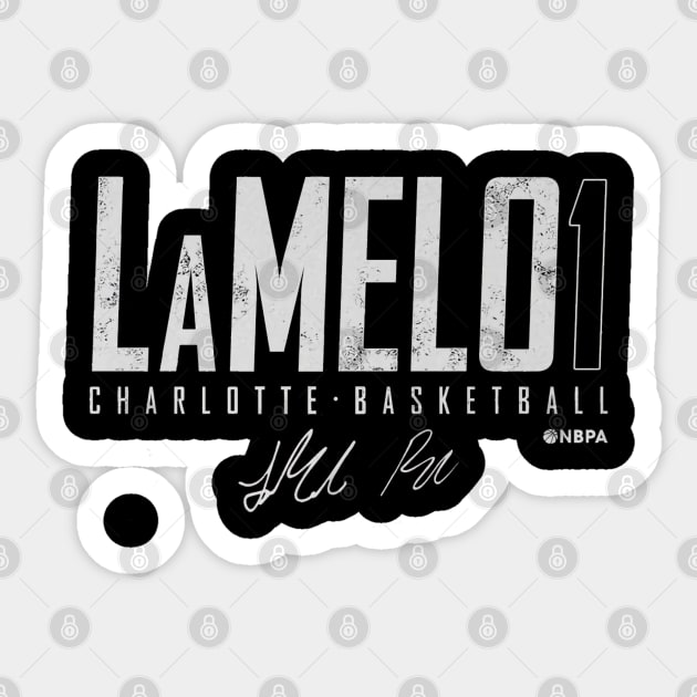 LaMelo Ball Charlotte Elite Sticker by TodosRigatSot